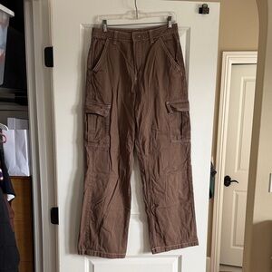 H&M Women’s Brown Cargo Pants
